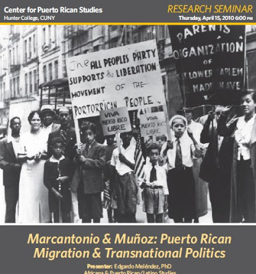 Marcantonio & Muñoz: Puerto Rican Migration & Transnational Politics