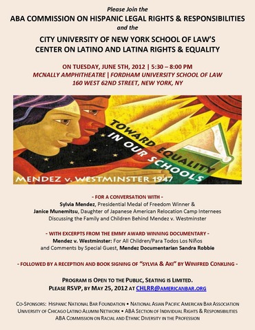 NYC Invite: American Bar Association's Commission on Hispanic Legal Rights and Responsibilities Event