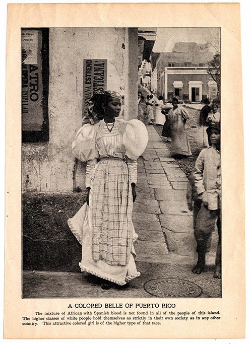 1899 - Belle of Calle Cristo & Calle San Sebastián in San Juan