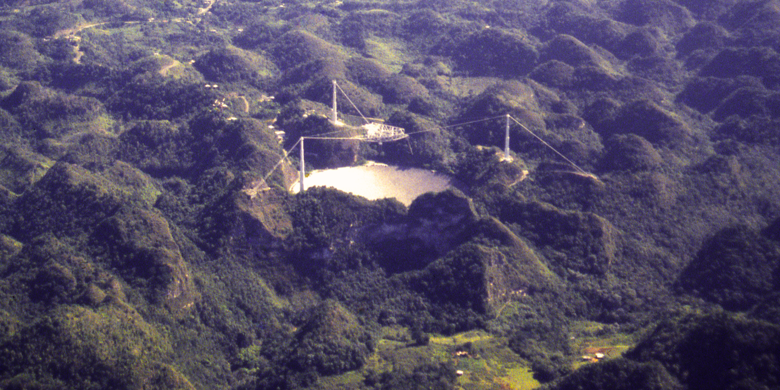 Renowned observatory with radio telescope in Arecibo Puerto Rico View more by Robert_Ford from Getty Images Signature